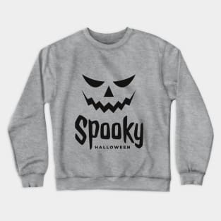 A Smile Spooky Face Halloween Crewneck Sweatshirt